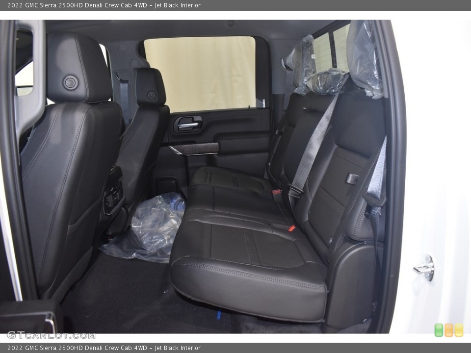 Jet Black Interior Rear Seat for the 2022 GMC Sierra 2500HD Denali Crew Cab 4WD #142615236