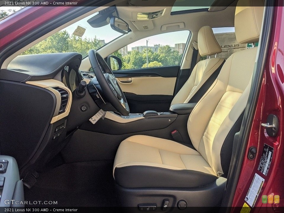 Creme Interior Photo for the 2021 Lexus NX 300 AWD #142615347