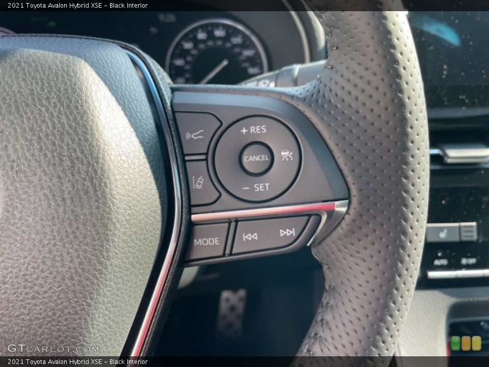 Black Interior Steering Wheel for the 2021 Toyota Avalon Hybrid XSE #142617133