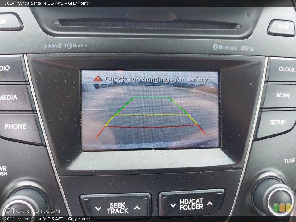 Gray Interior Controls for the 2014 Hyundai Santa Fe GLS AWD #142619689