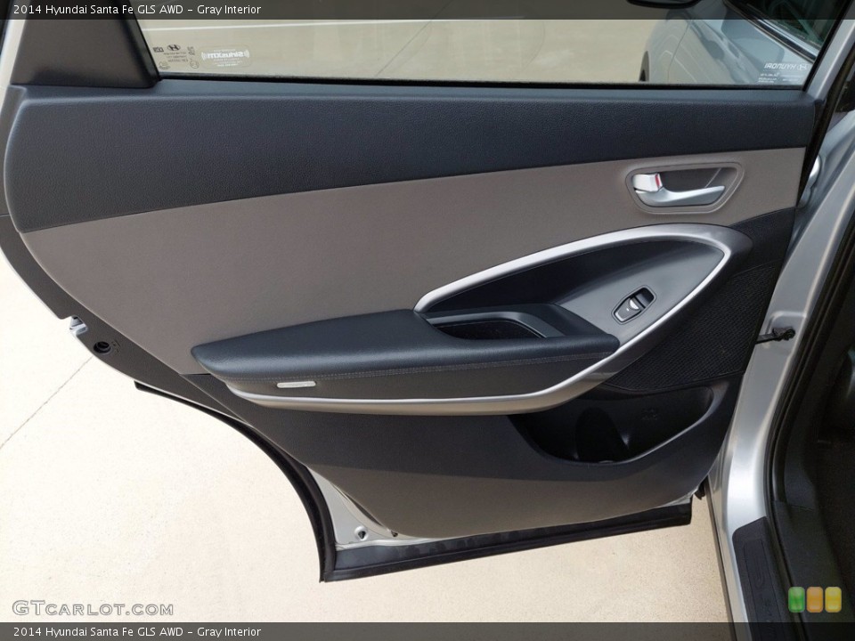 Gray Interior Door Panel for the 2014 Hyundai Santa Fe GLS AWD #142619764