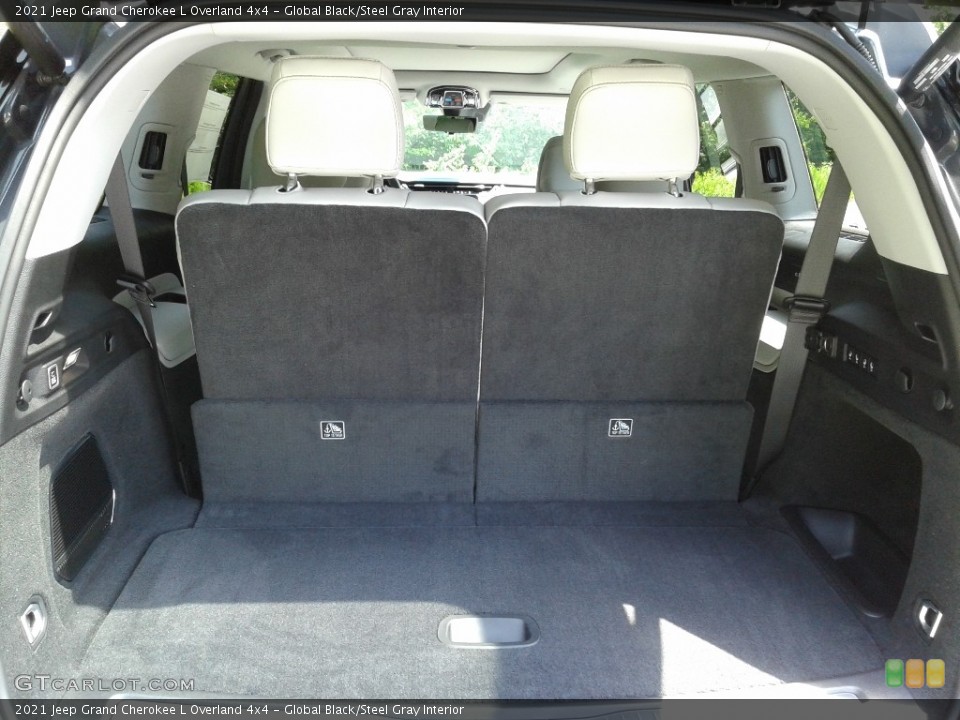 Global Black/Steel Gray Interior Trunk for the 2021 Jeep Grand Cherokee L Overland 4x4 #142619842
