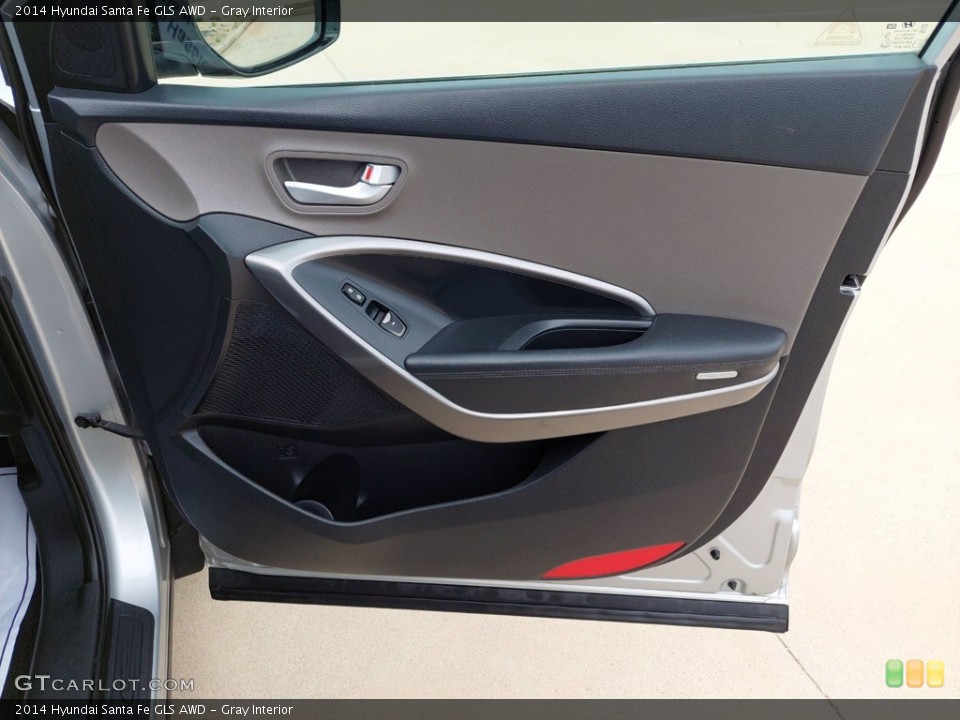 Gray Interior Door Panel for the 2014 Hyundai Santa Fe GLS AWD #142619866