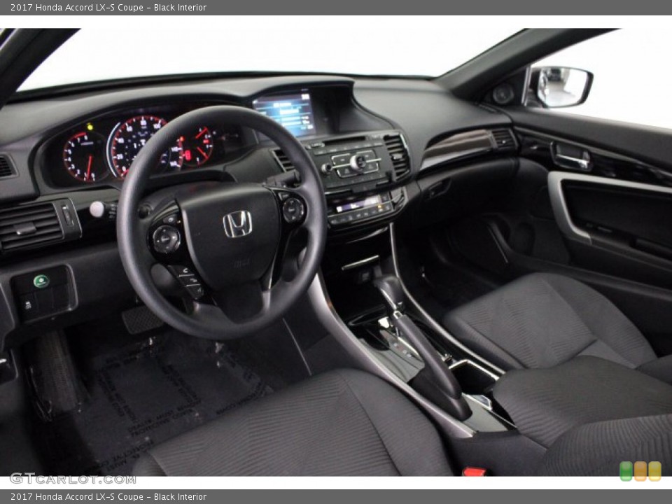 Black 2017 Honda Accord Interiors