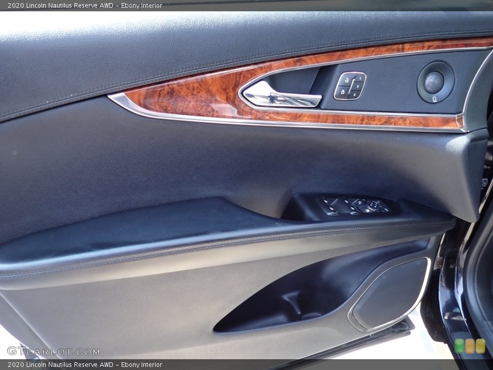 Ebony Interior Door Panel for the 2020 Lincoln Nautilus Reserve AWD #142624783