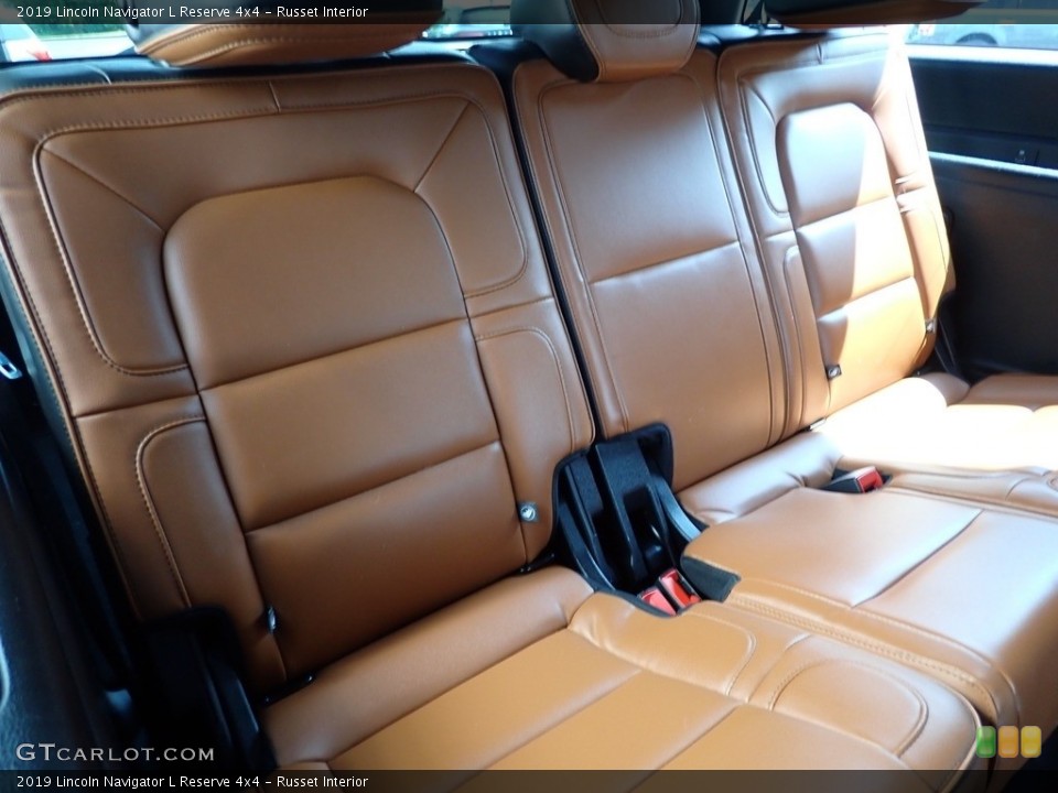 Russet Interior Rear Seat for the 2019 Lincoln Navigator L Reserve 4x4 #142624882