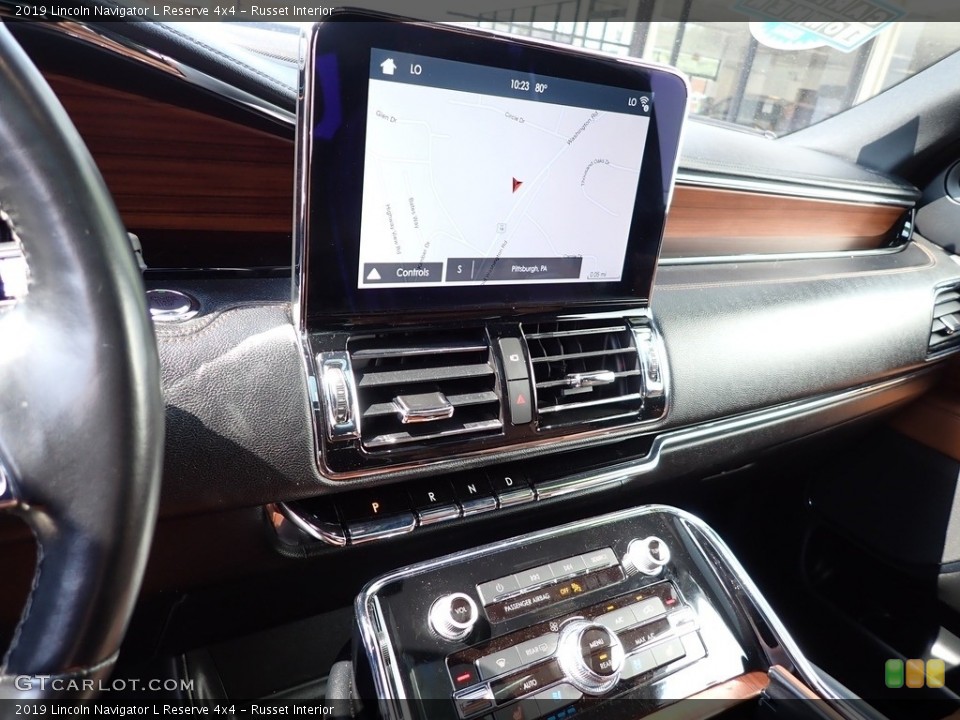 Russet Interior Navigation for the 2019 Lincoln Navigator L Reserve 4x4 #142624906