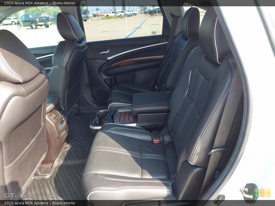 Ebony Interior Rear Seat for the 2020 Acura MDX Advance #142626761