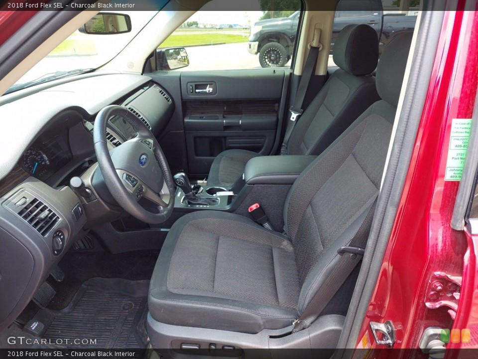 Charcoal Black Interior Front Seat for the 2018 Ford Flex SEL #142627223
