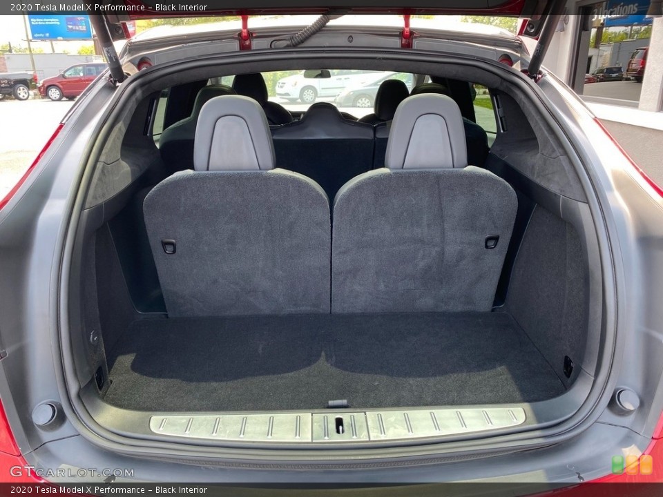 Black Interior Trunk for the 2020 Tesla Model X Performance #142628618