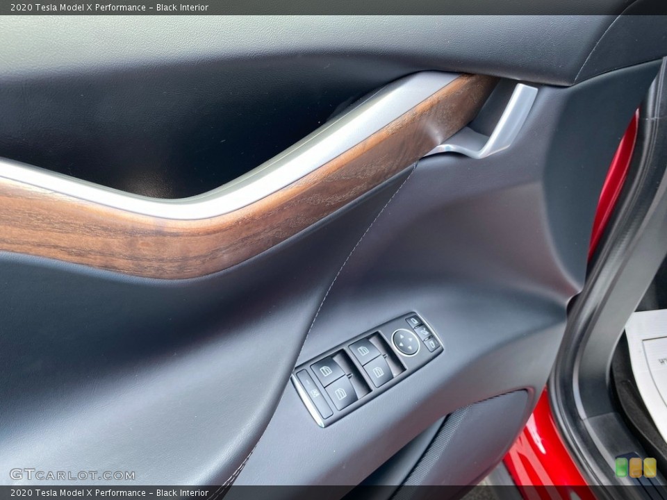 Black Interior Door Panel for the 2020 Tesla Model X Performance #142628711