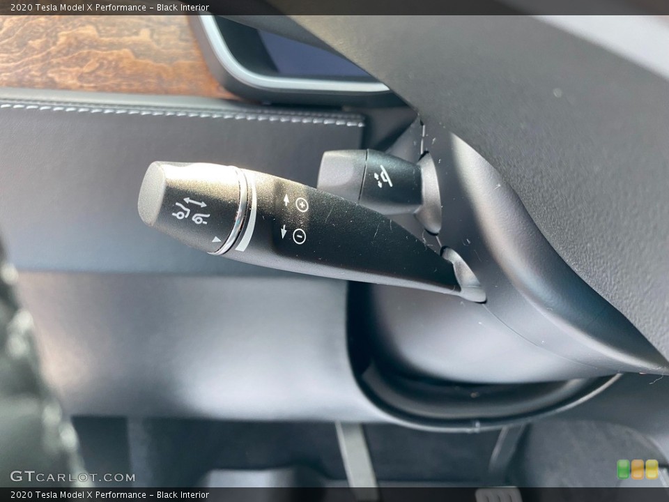 Black Interior Controls for the 2020 Tesla Model X Performance #142628855