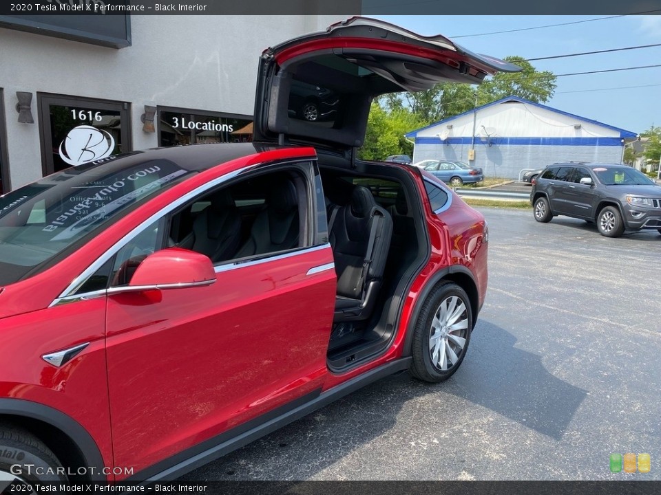 Black Interior Door Panel for the 2020 Tesla Model X Performance #142629341