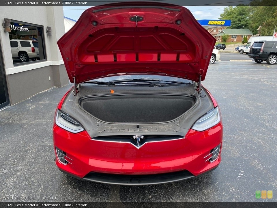 Black Interior Trunk for the 2020 Tesla Model X Performance #142629566