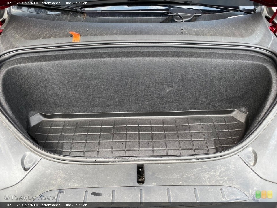 Black Interior Trunk for the 2020 Tesla Model X Performance #142629593