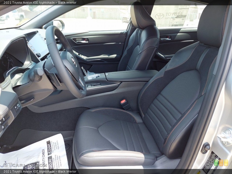 Black Interior Photo for the 2021 Toyota Avalon XSE Nightshade #142629969