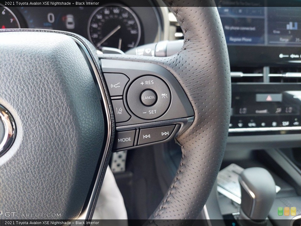Black Interior Steering Wheel for the 2021 Toyota Avalon XSE Nightshade #142630127