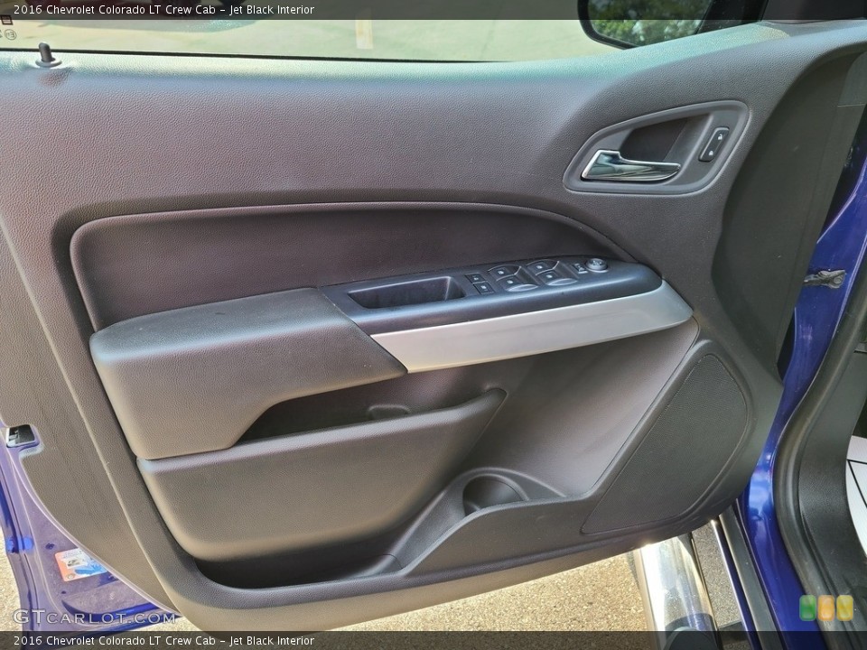 Jet Black Interior Door Panel for the 2016 Chevrolet Colorado LT Crew Cab #142631813