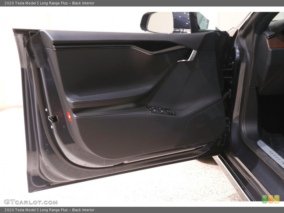 Black Interior Door Panel for the 2020 Tesla Model S Long Range Plus #142632788