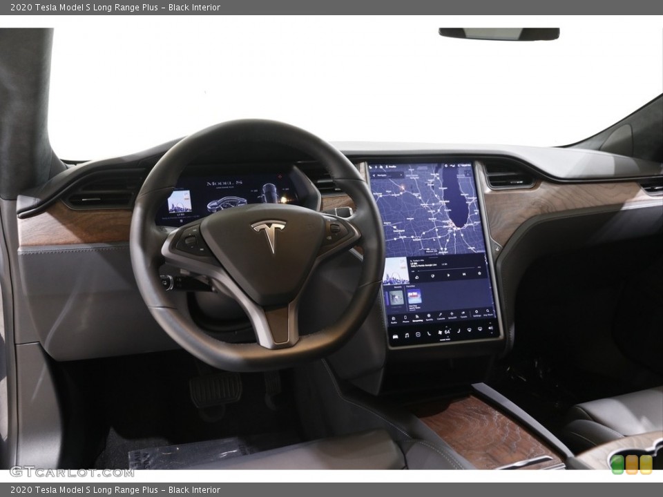 Black Interior Dashboard for the 2020 Tesla Model S Long Range Plus #142632797