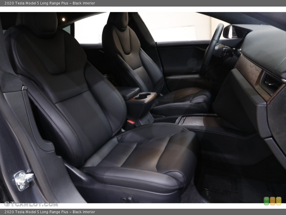 Black Interior Front Seat for the 2020 Tesla Model S Long Range Plus #142632854