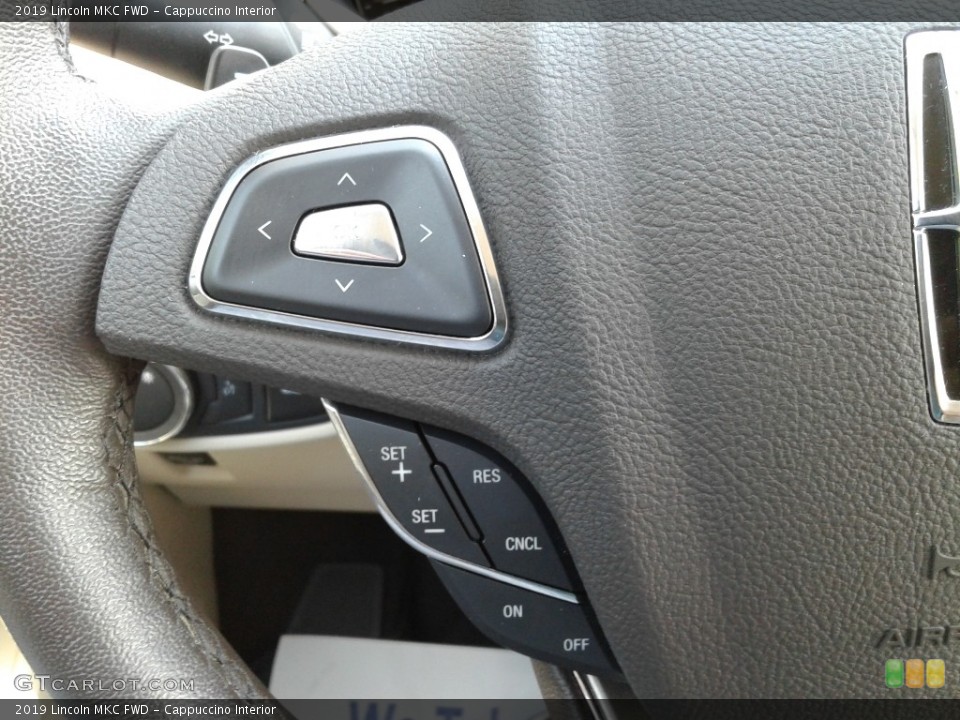 Cappuccino Interior Steering Wheel for the 2019 Lincoln MKC FWD #142635137