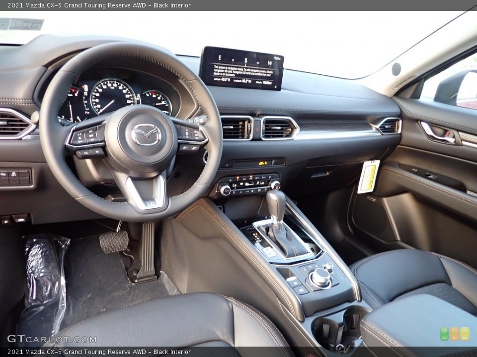 Black Interior Photo for the 2021 Mazda CX-5 Grand Touring Reserve AWD #142637168