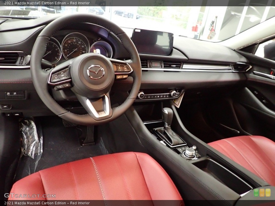Red Interior Photo for the 2021 Mazda Mazda6 Carbon Edition #142638077