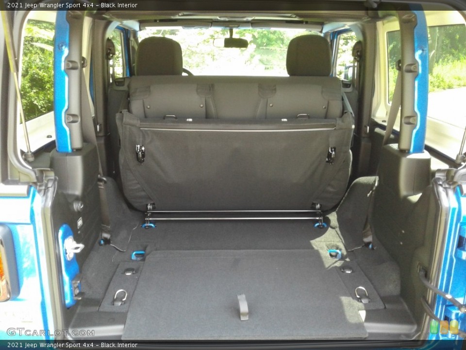 Black Interior Trunk for the 2021 Jeep Wrangler Sport 4x4 #142638221
