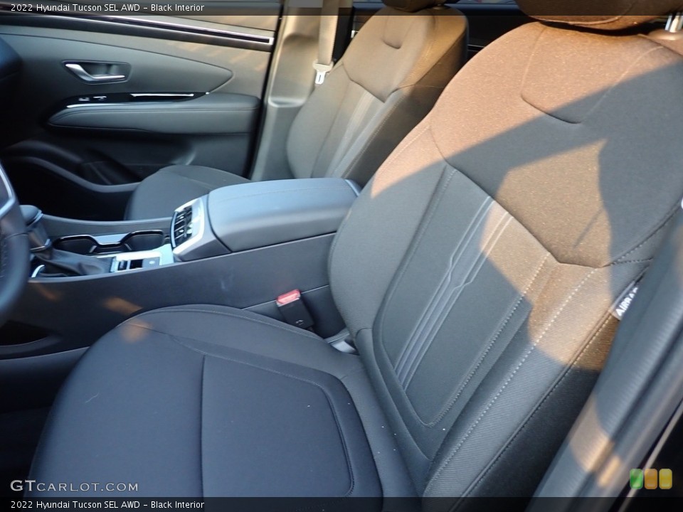 Black Interior Front Seat for the 2022 Hyundai Tucson SEL AWD #142638518