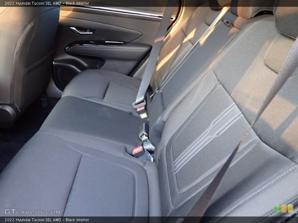 Black Interior Rear Seat for the 2022 Hyundai Tucson SEL AWD #142638539