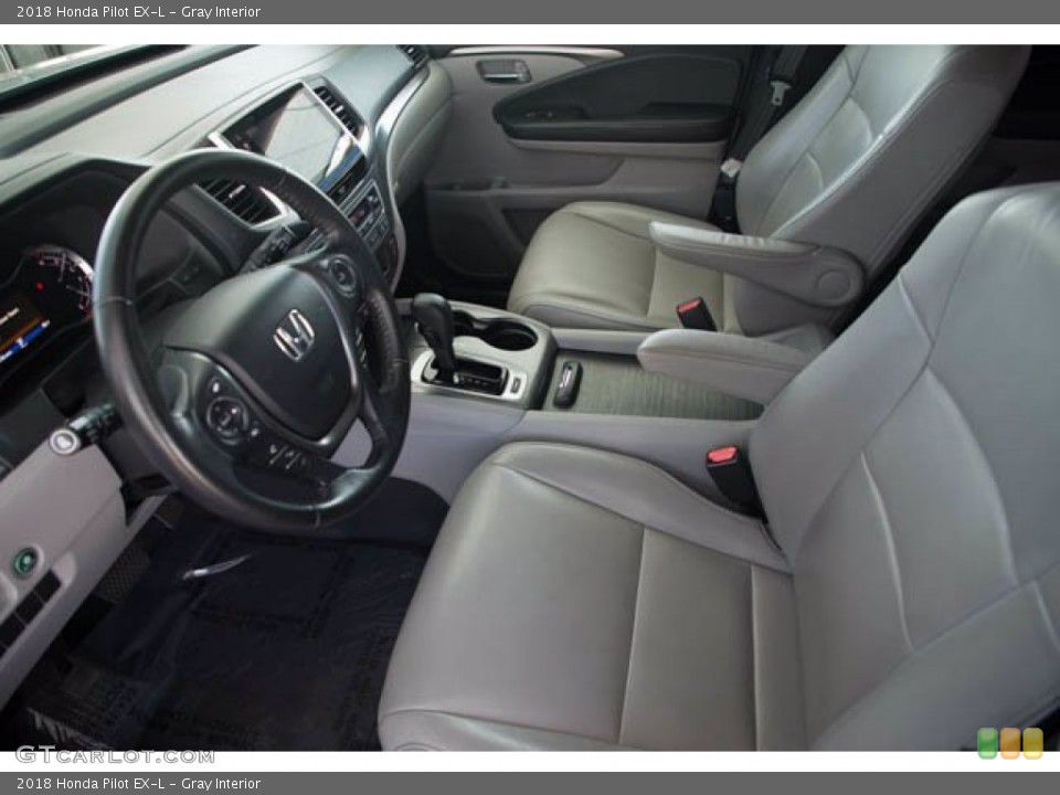 Gray Interior Front Seat for the 2018 Honda Pilot EX-L #142638788