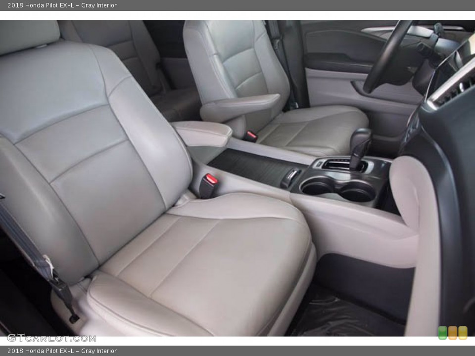 Gray Interior Front Seat for the 2018 Honda Pilot EX-L #142639196
