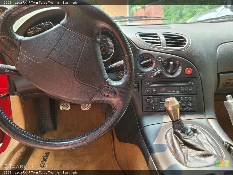 Tan 1993 Mazda RX-7 Interiors