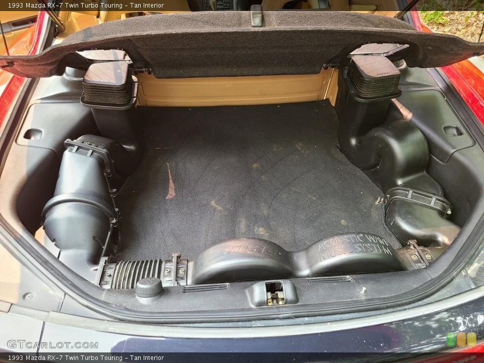 Tan Interior Trunk for the 1993 Mazda RX-7 Twin Turbo Touring #142640420