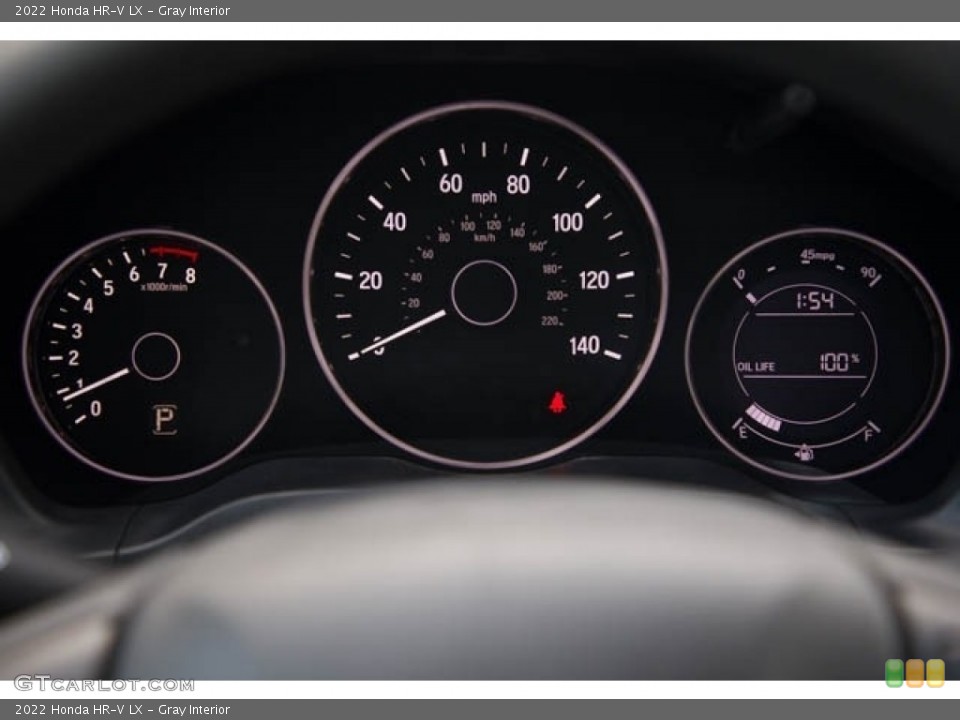 Gray Interior Gauges for the 2022 Honda HR-V LX #142643323