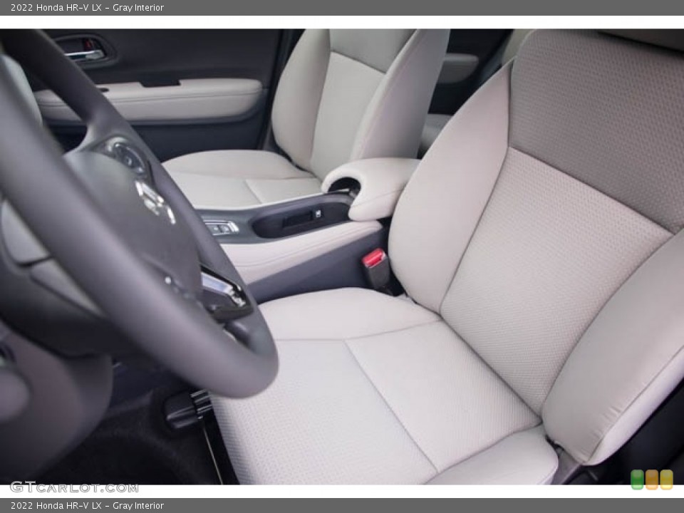 Gray Interior Front Seat for the 2022 Honda HR-V LX #142643416