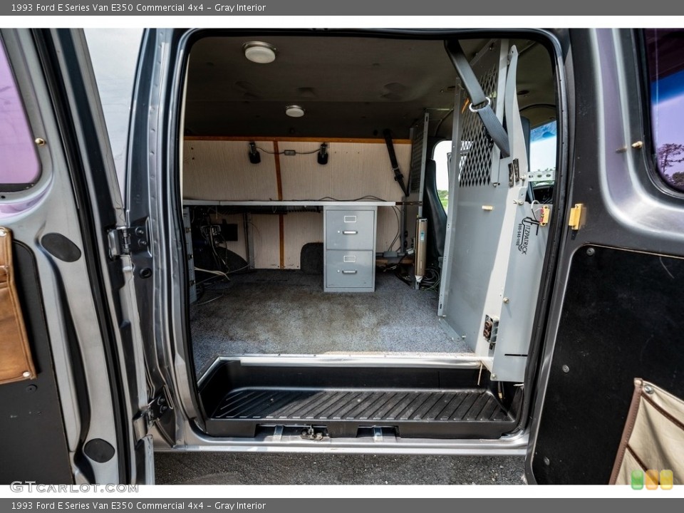 Gray Interior Trunk for the 1993 Ford E Series Van E350 Commercial 4x4 #142644658