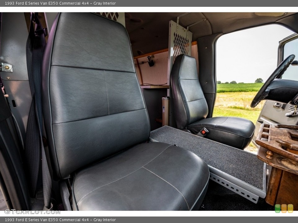 Gray 1993 Ford E Series Van Interiors