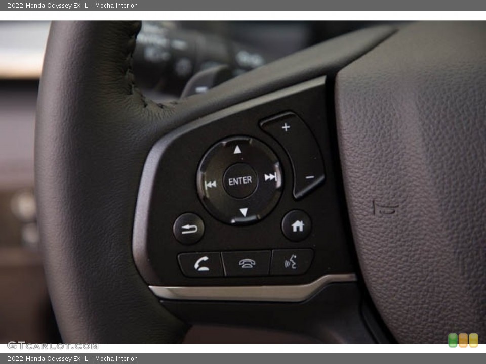 Mocha Interior Steering Wheel for the 2022 Honda Odyssey EX-L #142647268