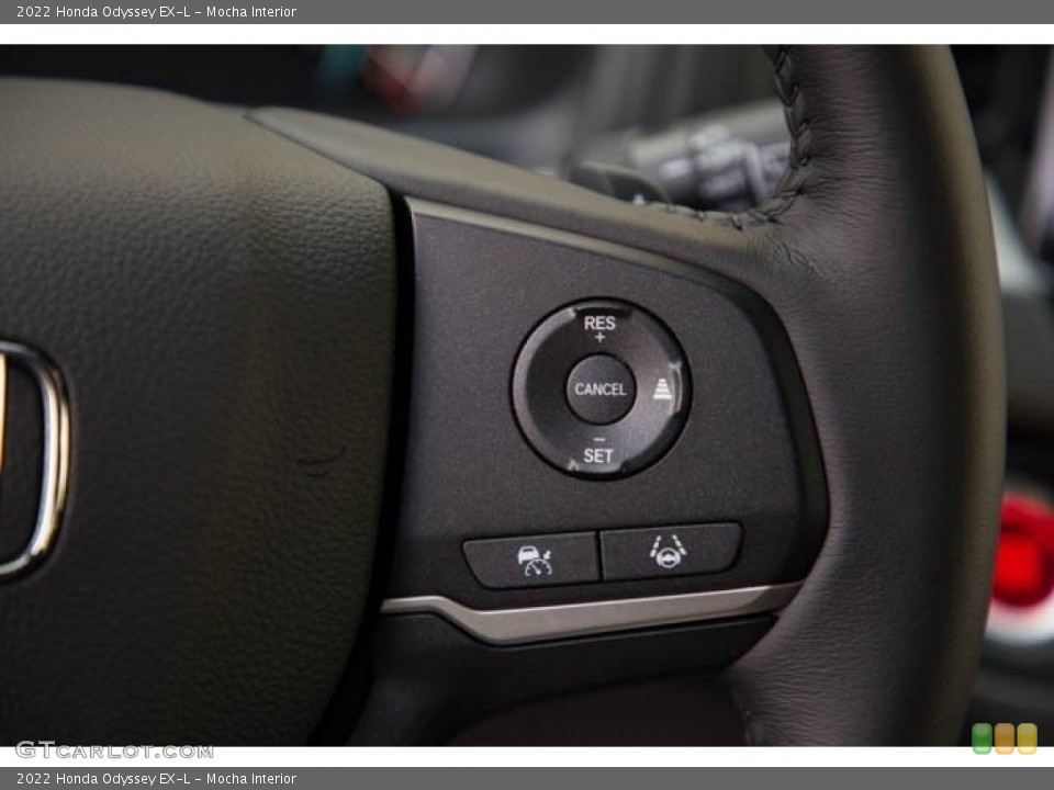 Mocha Interior Steering Wheel for the 2022 Honda Odyssey EX-L #142647292