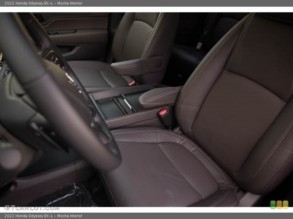 Mocha Interior Front Seat for the 2022 Honda Odyssey EX-L #142647350