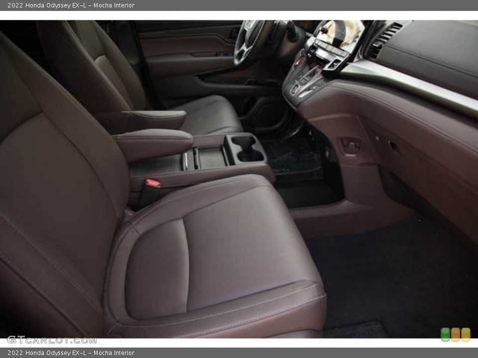 Mocha Interior Front Seat for the 2022 Honda Odyssey EX-L #142647505