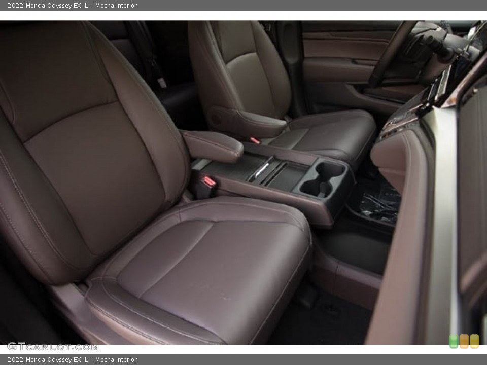Mocha Interior Front Seat for the 2022 Honda Odyssey EX-L #142647526