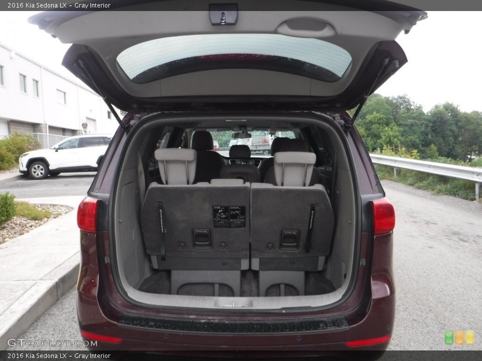 Gray Interior Trunk for the 2016 Kia Sedona LX #142649350
