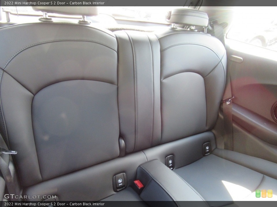 Carbon Black Interior Rear Seat for the 2022 Mini Hardtop Cooper S 2 Door #142650217