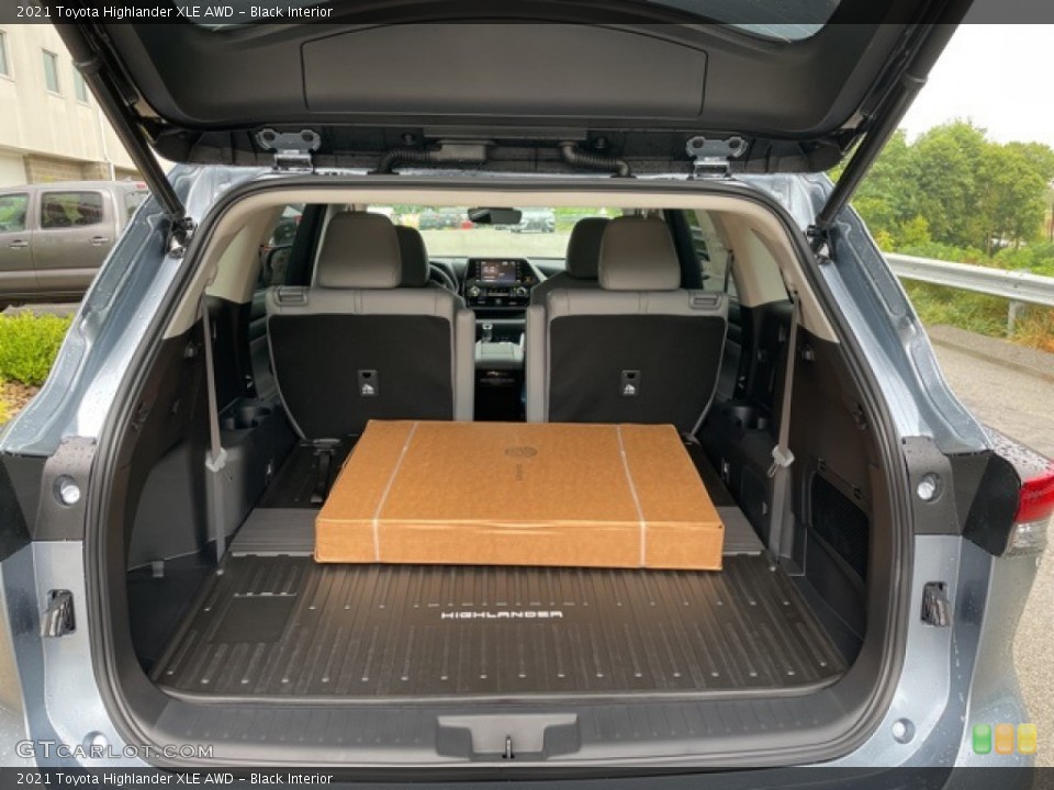 Black Interior Trunk for the 2021 Toyota Highlander XLE AWD #142651024