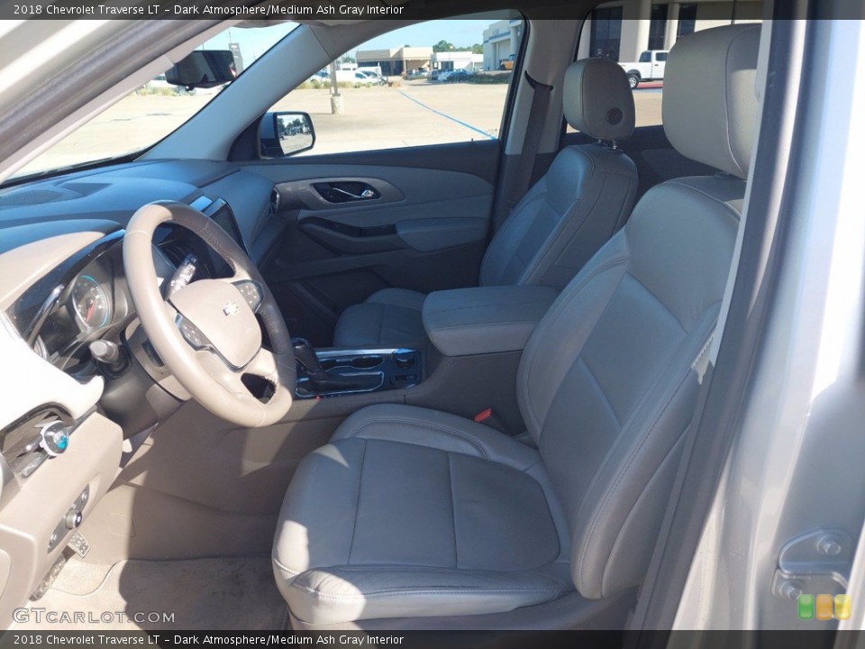 Dark Atmosphere/Medium Ash Gray Interior Front Seat for the 2018 Chevrolet Traverse LT #142652476