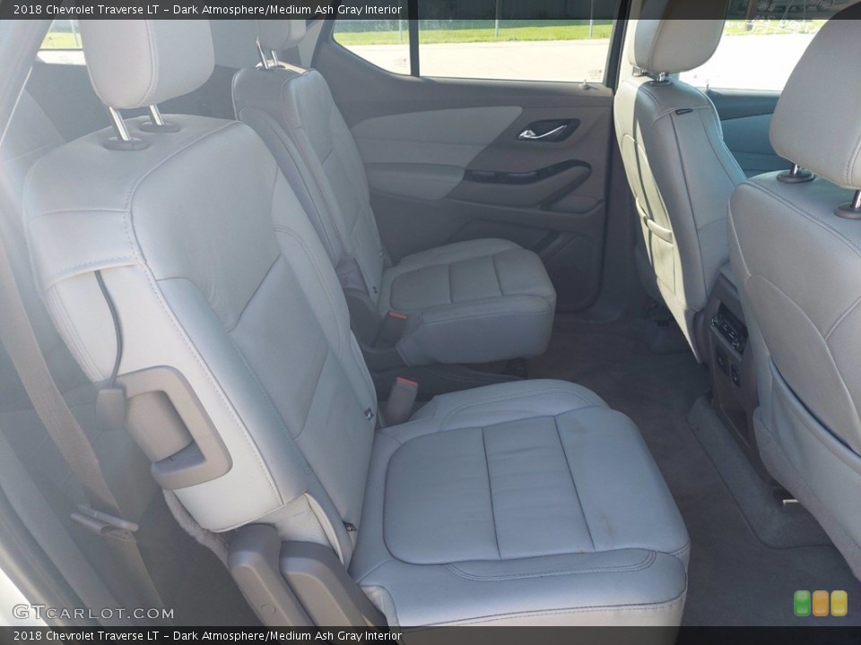Dark Atmosphere/Medium Ash Gray Interior Rear Seat for the 2018 Chevrolet Traverse LT #142652884