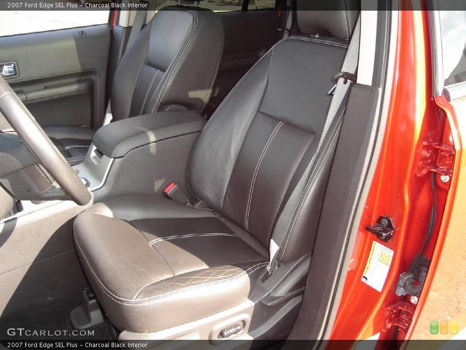 Charcoal Black Interior Front Seat for the 2007 Ford Edge SEL Plus #14265588